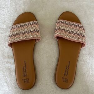 Rhinestone Studded Sandals